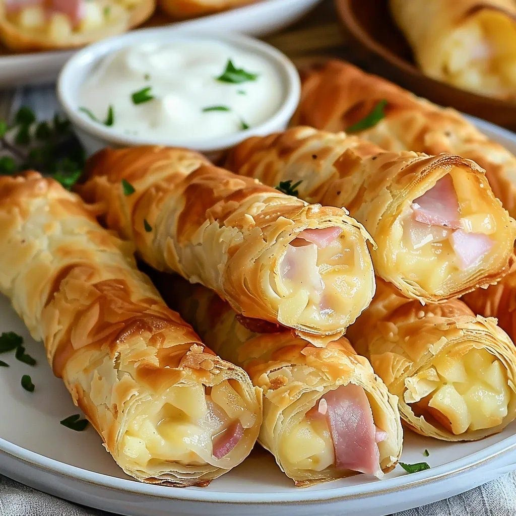 Cigare fromage charcuterie